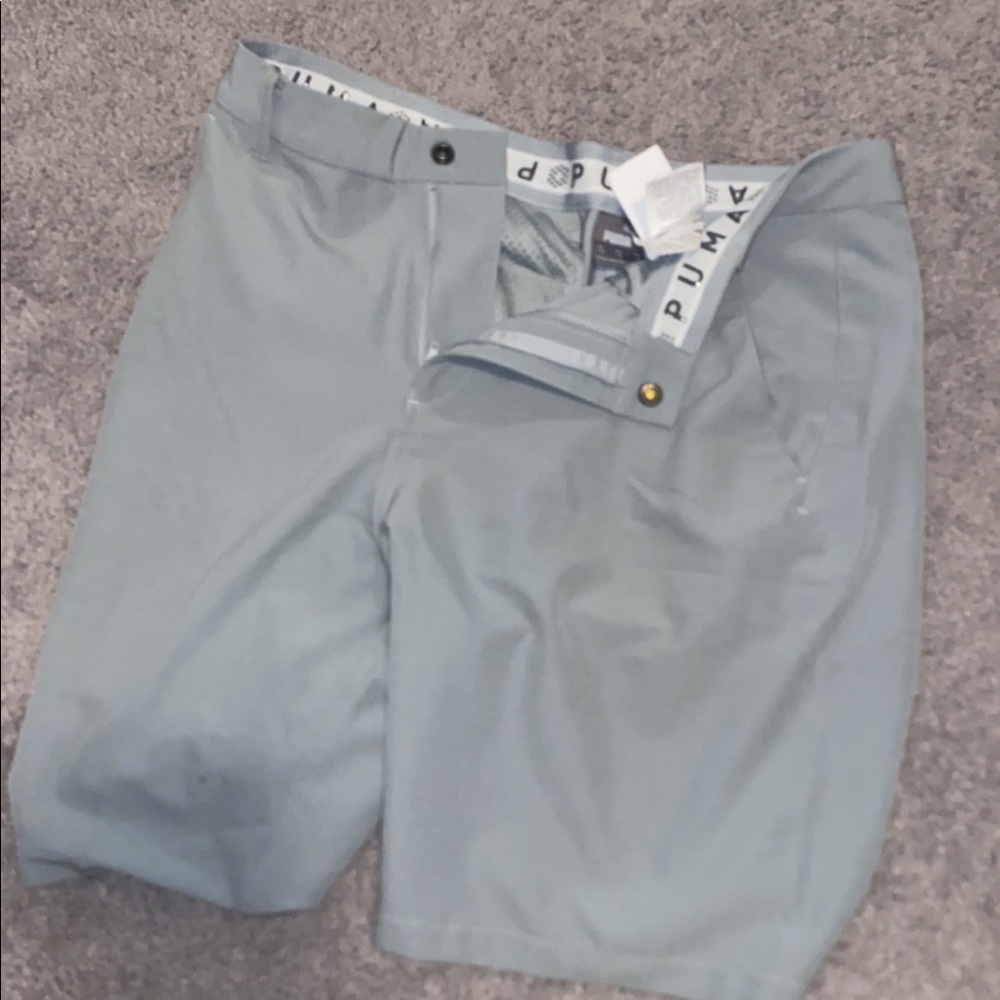 9 inch puma golf shorts